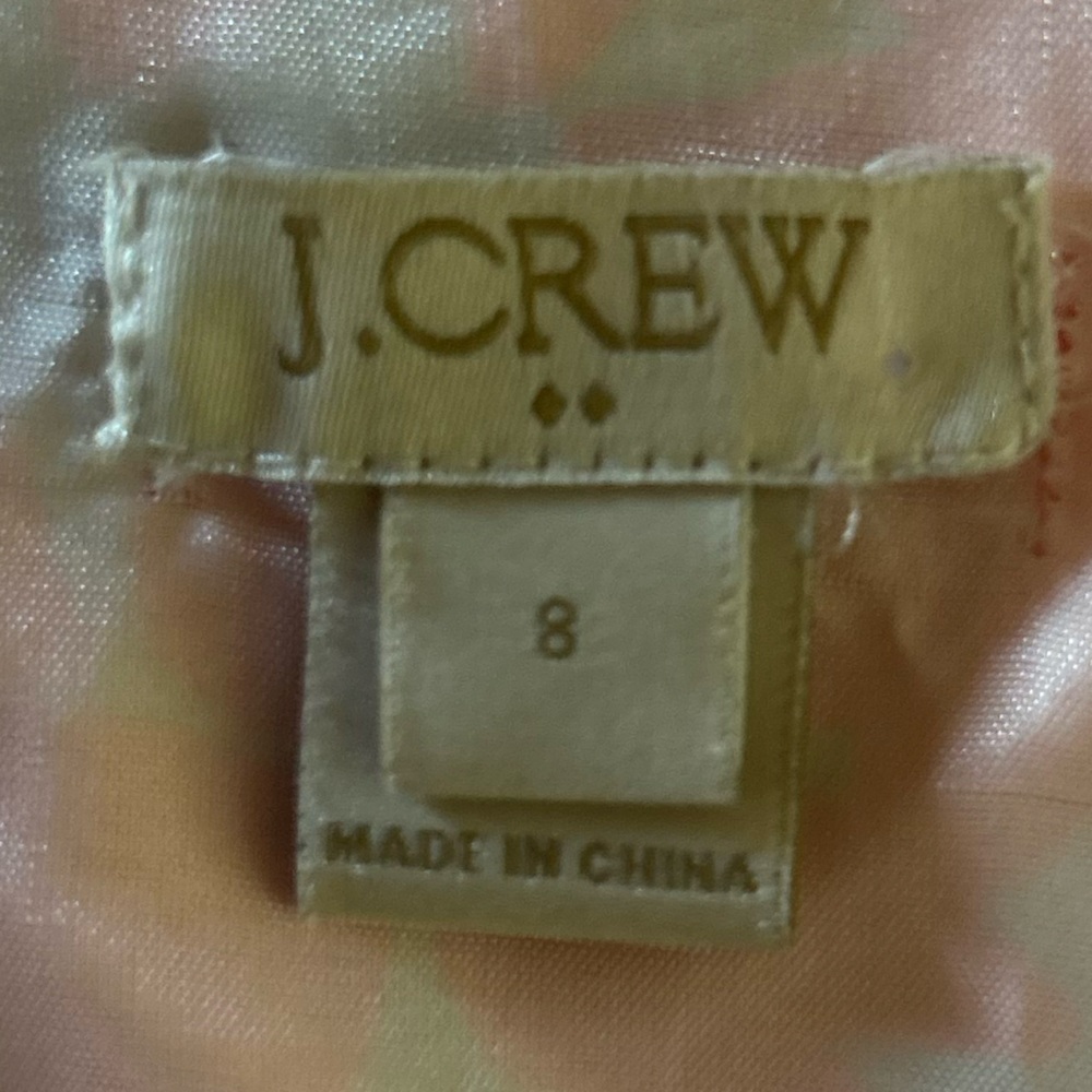 J crew vibrant sundress size 8 - Picture 6 of 8